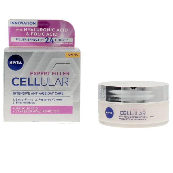 NIVEA CELLULAR FILLER hyaluronic & folic day cream SPF15 50 ml - NVA0966254