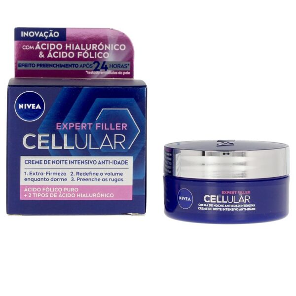 NIVEA CELLULAR FILLER hyaluronic & folic night cream 50 ml - NVA0966292