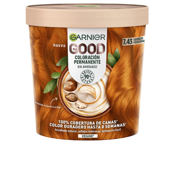 GARNIER GOOD permanent color #7.43 turmeric copper 1 u - NVA2518901