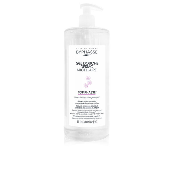 BYPHASSE DERMO micellar shower gel topiphasse 1000 ml - NVA7095681