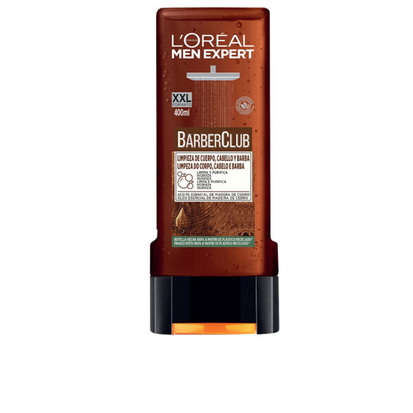 Ενυδατικό Αφρόλουτρο L'Oreal Make Up Men Expert Barber Club Καθαριστικό (400 ml) - NVA4073442