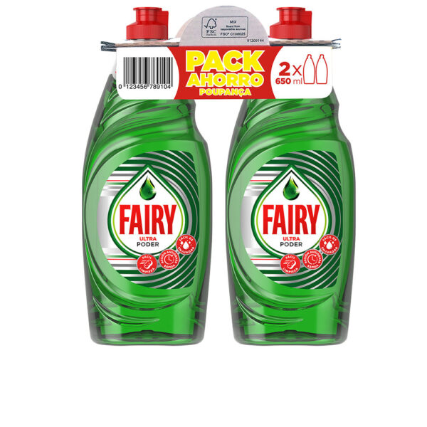 τζελ πλυντήριο πιάτων Fairy (2 x 650 ml) - NVA0095461