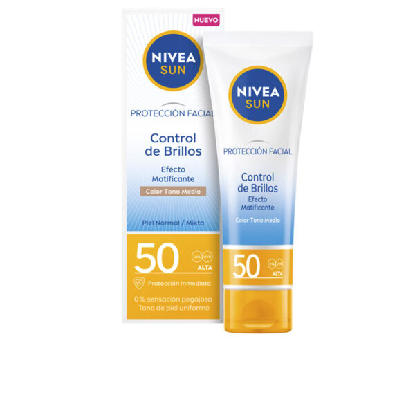 NIVEA SUN CONTROL SHINE medium mattifying facial SPF50 40 ml - NVA0993854