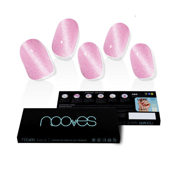 NOOVES GEL NAILS aphrodite premium glam #cat eye 20 u - NVA3950524