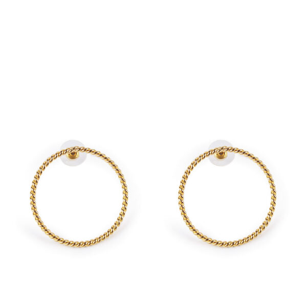 SHABAMA SURI earrings #shiny gold 1 u - NVA2000545