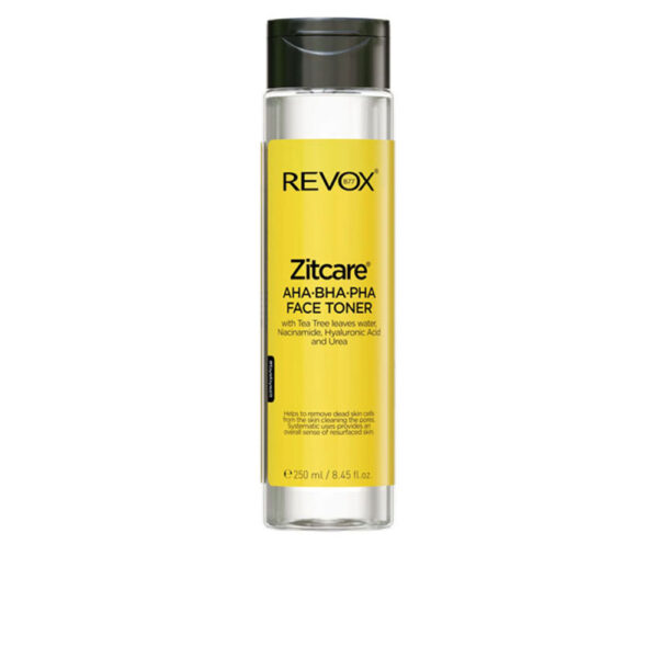 REVOX B77 ZITCARE AHA.BHA.PHA. active face toner 250ml - NVA5106345