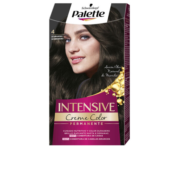 SCHWARZKOPF INTENSIVE creme permanent color #4-intense brown 1 u - NVA6446365