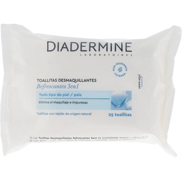 DIADERMINE MAKE-UP REMOVER WIPES for normal-combination skin 25 u - NVA6253000