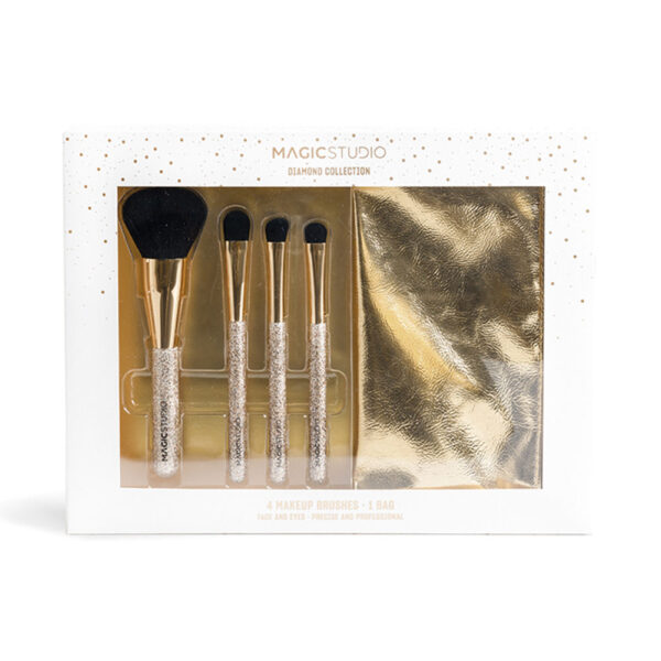 MAGIC STUDIO DIAMOND COMPLETE BRUSHES LOT 5 pcs - NVA9390631