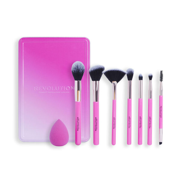 REVOLUTION MAKE UP THE BRUSH EDIT GIFT LOTE 8 pcs - NVA6769228