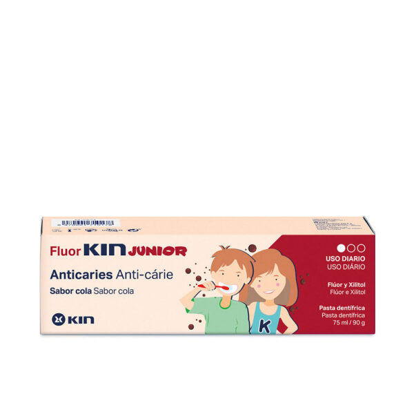 KIN FLUORKIN JUNIOR toothpaste #cola 75 ml - NVA6216118