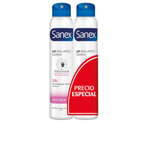 SANEX DERMO INVISIBLE DEO VAPO LOT 2 x 200 ml - NVA1486669