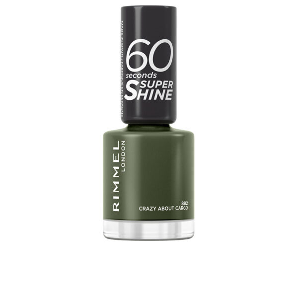 RIMMEL LONDON 60 SECONDS SUPER SHINE nail polish #882-crazy about cargo 8 ml - NVA4789892