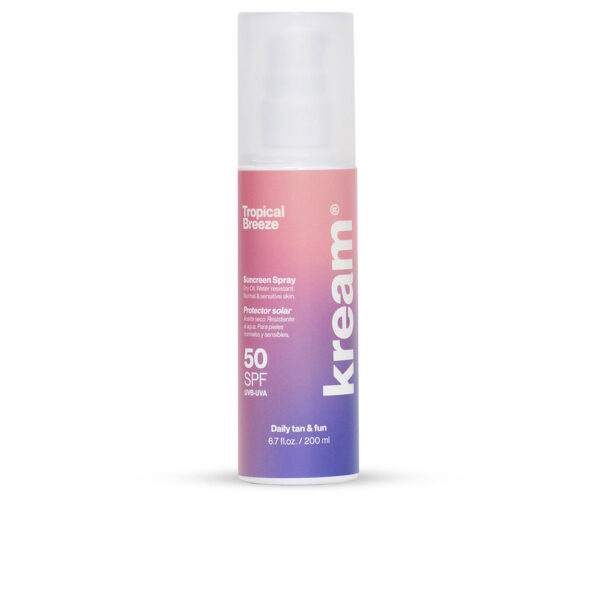 Kream Tropical Breeze Αδιάβροχο Αντηλιακό Λάδι για το Σώμα SPF50+ σε Spray 200ml - NVA2292120