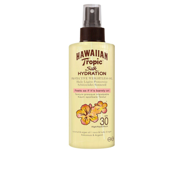 Hawaiian Tropic Silk Hydration Αντηλιακό Λάδι για το Σώμα SPF30 σε Spray 150ml - NVA1111588