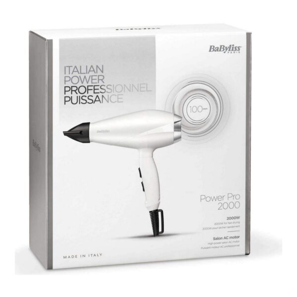 BABYLISS hairdryer 6704WE AC speed pro 2000w - NVA0154832