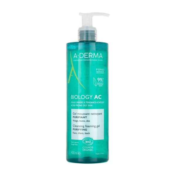 A-DERMA BIOLOGY AC cleansing gel 400 ml - NVA0153002