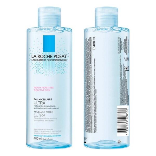 LA ROCHE POSAY EAU MICELLAIRE ULTRA peaux réactives 400 ml - NVA5528108