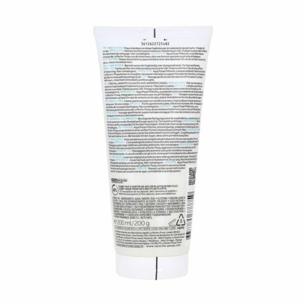 LA ROCHE POSAY EFFACLAR H ISO-BIOME crème lavante 200 ml - NVA5777759