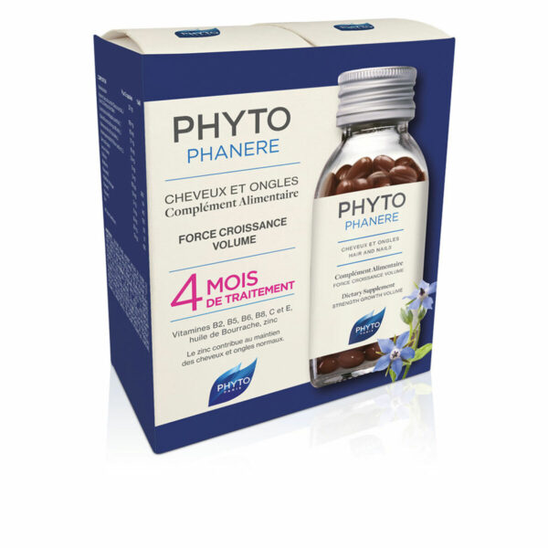 PHYTO PHANERE dietary supplement strenght growth volume 2 x 100 ml - NVA1001085