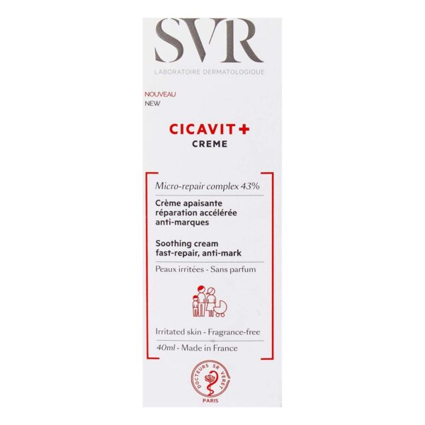 SVR Laboratoire Dermatologique Cicavit+ Creme SPF50+ 40ml - NVA4502149