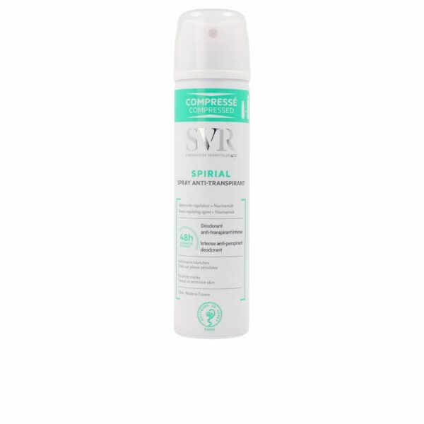 SVR Laboratoire Dermatologique Spirial Anti-transpirant 48h Efficiency Spray 75ml - NVA0288188