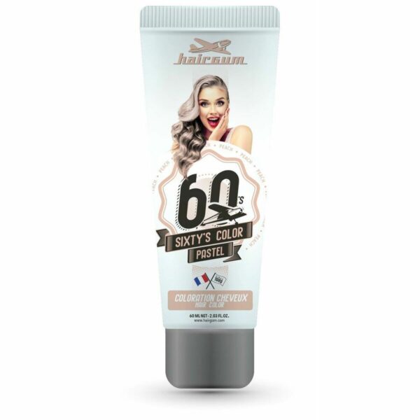 HAIRGUM SIXTY'S COLOR hair color #peach 60 ml - NVA4087936