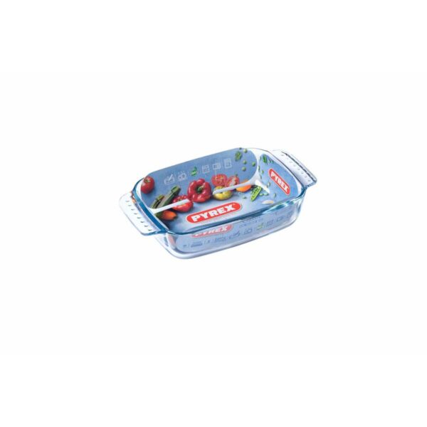 Πιάτο ψησίματος Pyrex Classic Vidrio Διαφανές Γυαλί (31 x 21 cm) - S2700394