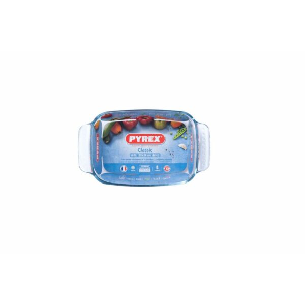 Πιάτο ψησίματος Pyrex Classic Vidrio Διαφανές Γυαλί (31 x 21 cm) - S2700394