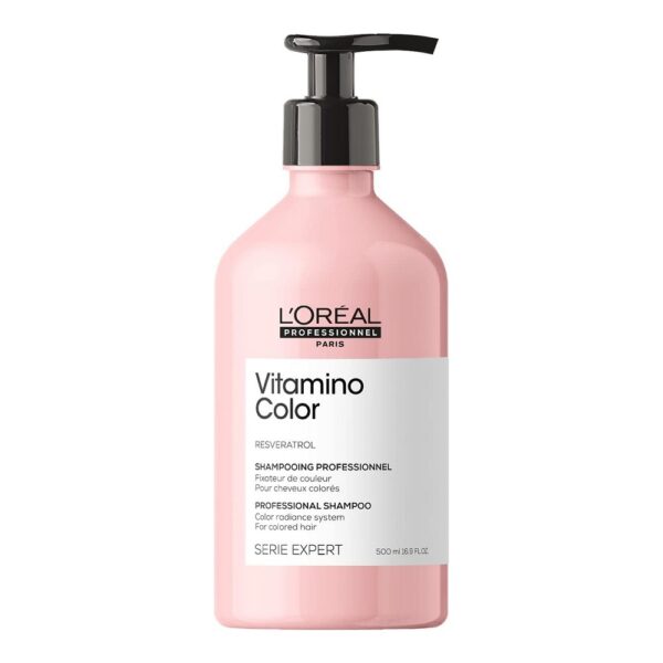 L'Oreal Serie Expert Vitamino Color Shampoo 500 ml - NVA6975945