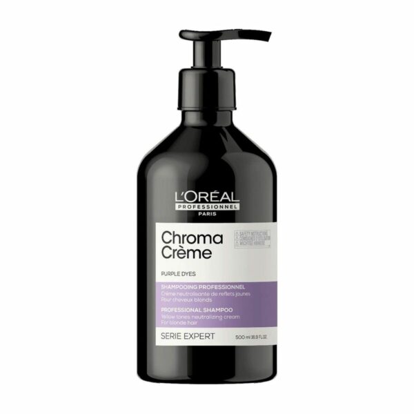 L'ORÉAL PROFESSIONNEL PARIS CHROMA CRÈME purple dyes professional shampoo 500 ml - GETNVA7044923-1