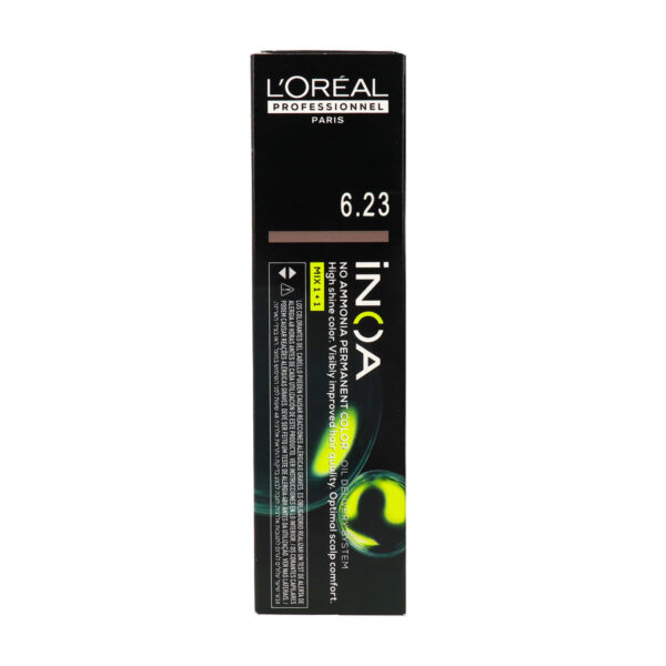 L'ORÉAL PROFESSIONNEL PARIS INOA no ammonia permanent color #6.23 60 gr - NVA7127985