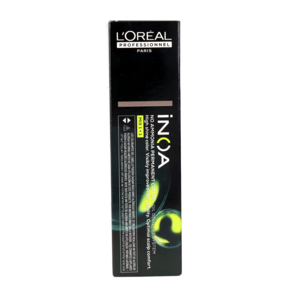 Μόνιμη Βαφή L'Oreal Professionnel Paris Inoa Color Nº 6.13 Χρυσό Ξανθό Σκούρο Σαντρέ (60 g) - NVA7128203