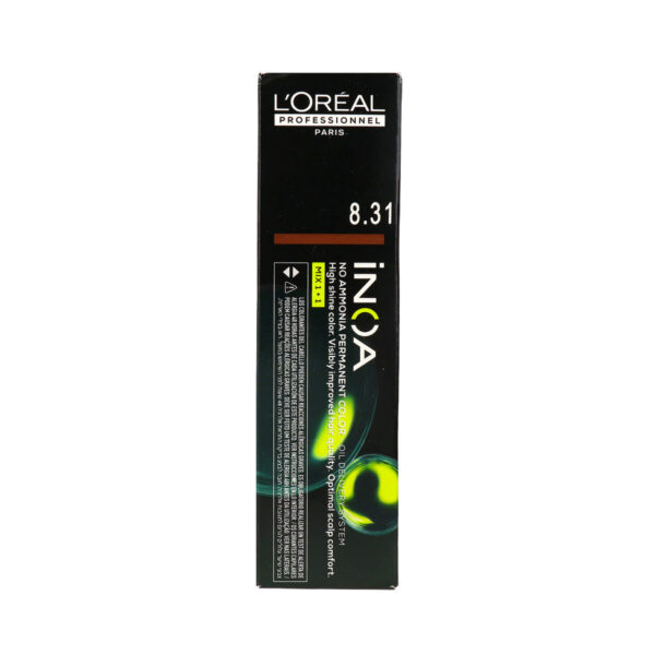 L'ORÉAL PROFESSIONNEL PARIS INOA no ammonia permanent color #8.31 60 gr - NVA7128685