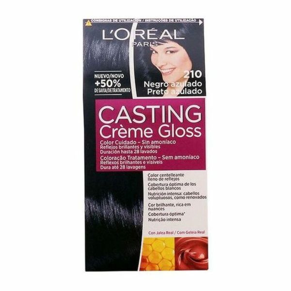 L'Oreal Paris Casting Creme Gloss 210 Black Blue 48ml - NVA0983783