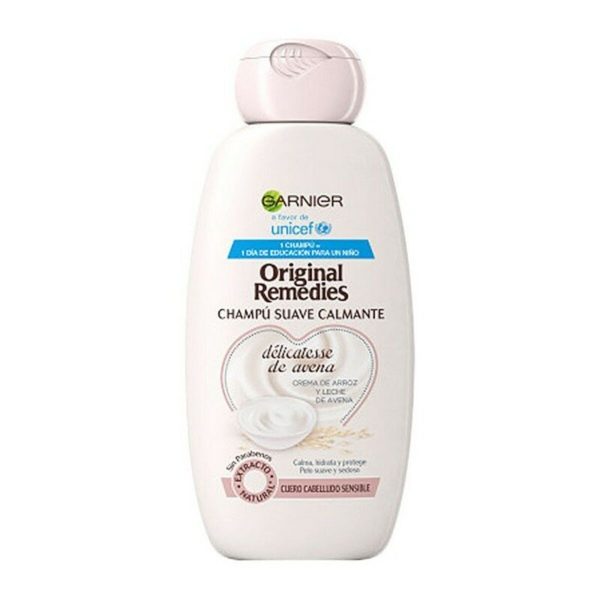 Garnier Original Remedies Oat Milk & Rice Cream Shampoo 300ml - NVA2152976