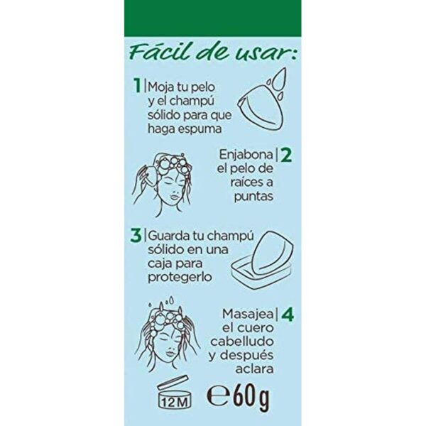 GARNIER ORIGINAL REMEDIES champú sólido hidratante de coco 60 gr - NVA2373753