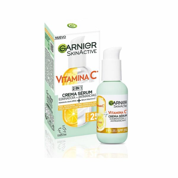 GARNIER SKINACTIVE VITAMINA C crema sérum SPF25 50 ml - NVA2449625