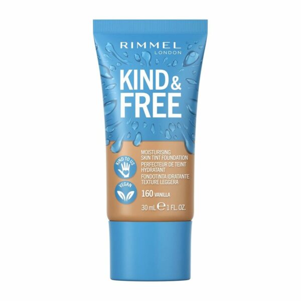 RIMMEL LONDON KIND & FREE skin tint foundation #160-vanilla 30 ml - NVA2990146