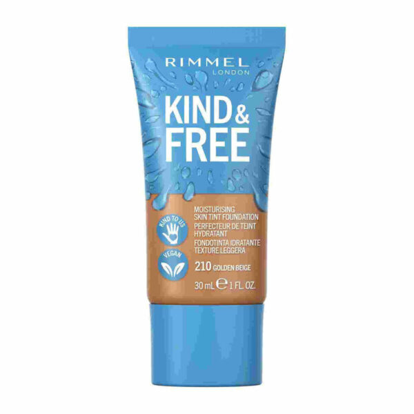 RIMMEL LONDON KIND & FREE skin tint foundation #201-classic beige 30 ml - NVA2990153