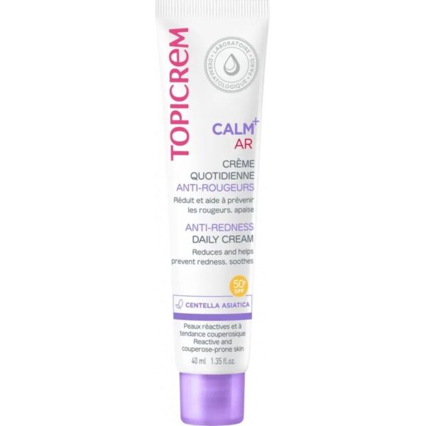 TOPICREM CALM+ anti-redness daily cream SPF50+ 40 ml - NVA1705010