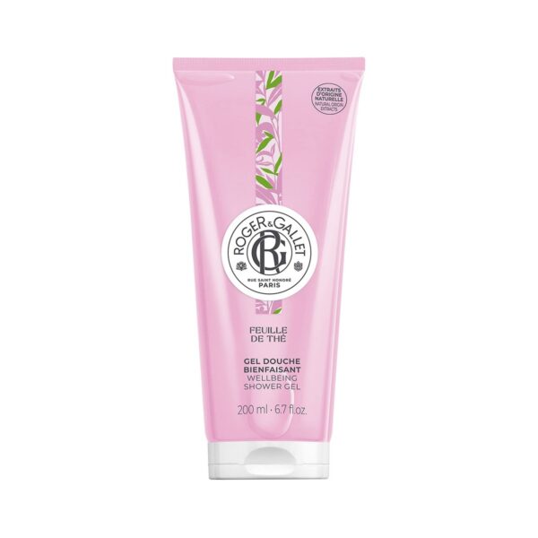 ROGER & GALLET FEUILLE DE THÉ gel douche beinfaisant 200 ml - PARU-W5-600-B5