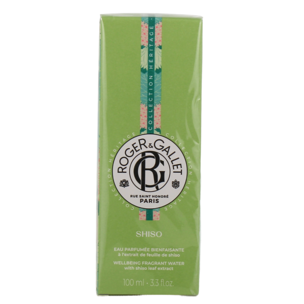 Roger & Gallet Shiso Wellbeing Fragrant Water Natural Spray 100 ml - PARK-VX-404-B1