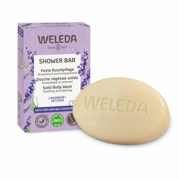 WELEDA SHOWER BAR relaxing solid shower soap 75 gr - PARC-WE-170-03