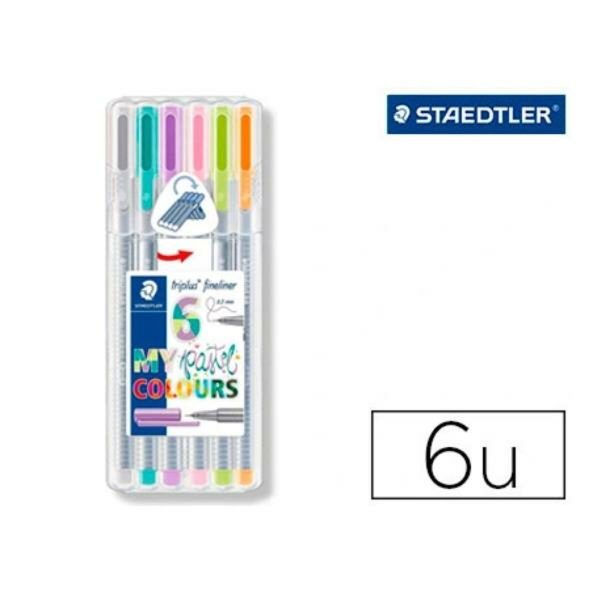 Σετ Μαρκαδόροι Staedtler 334 SB6CS3 (x6) - S77193186