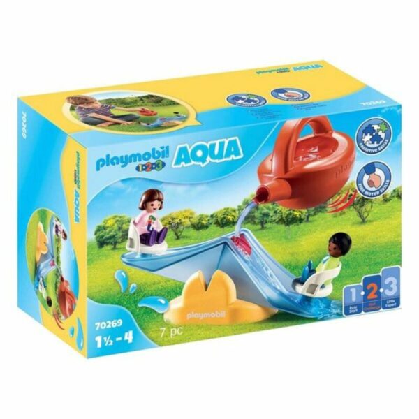 Playset 1,2,3 Water Rocker with Sprinkler Playmobil 70269 ( 7 pcs) - S2410530