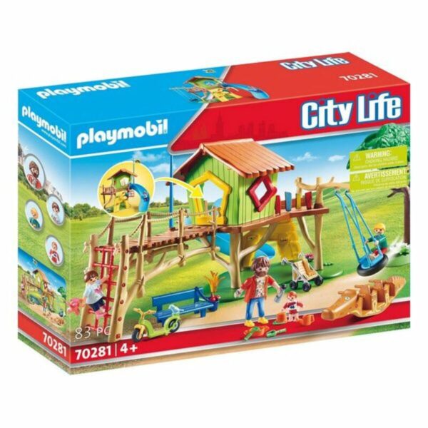 Playset City Life Adventure Playground Playmobil 70281 (83 pcs) - S7122904