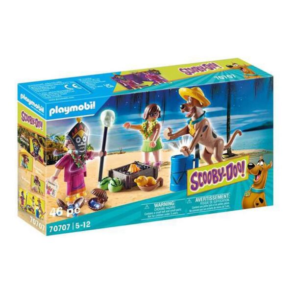 Playset Scooby Doo Aventure with Witch Doctor Playmobil 70707 (46 pcs) - S2410612