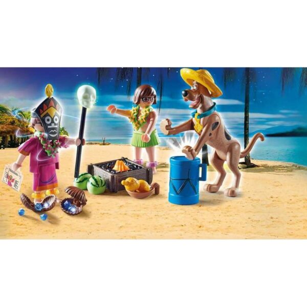 Playset Scooby Doo Aventure with Witch Doctor Playmobil 70707 (46 pcs) - S2410612