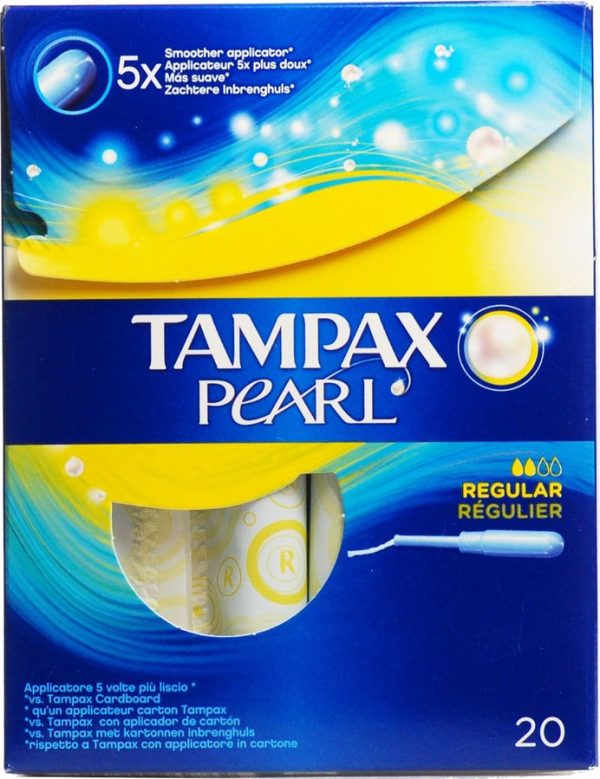 TAMPAX TAMPAX PEARL tampón regular 20 uds - NVA0269762